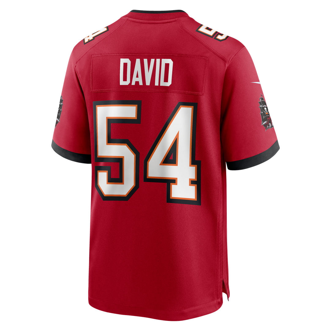 Tampa Bay Buccaneers Lavonte David Red Game Jersey | NFL Football Jersey