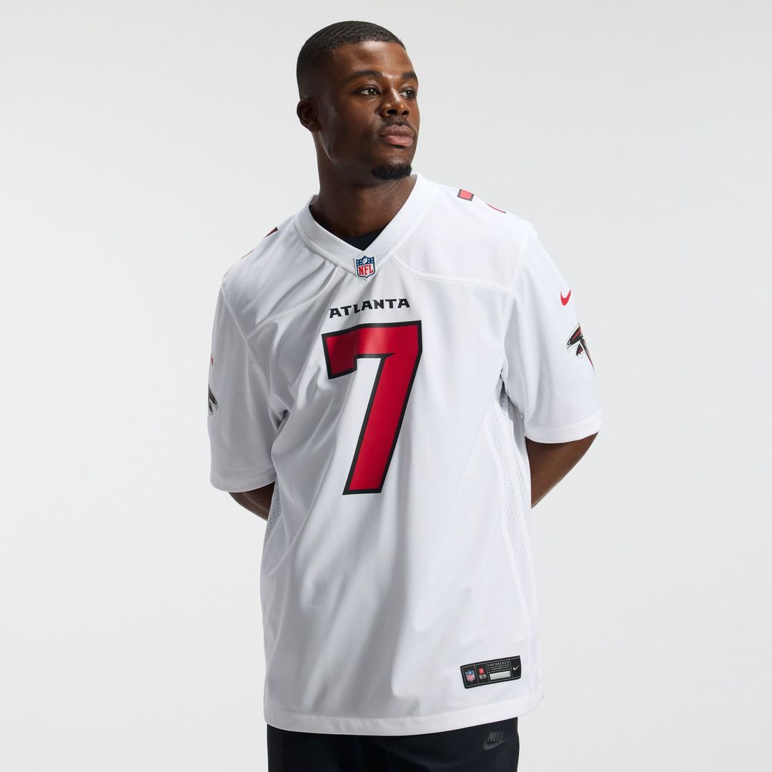 Atlanta Falcons Bijan Robinson White Game Jersey | NFL Football Jersey