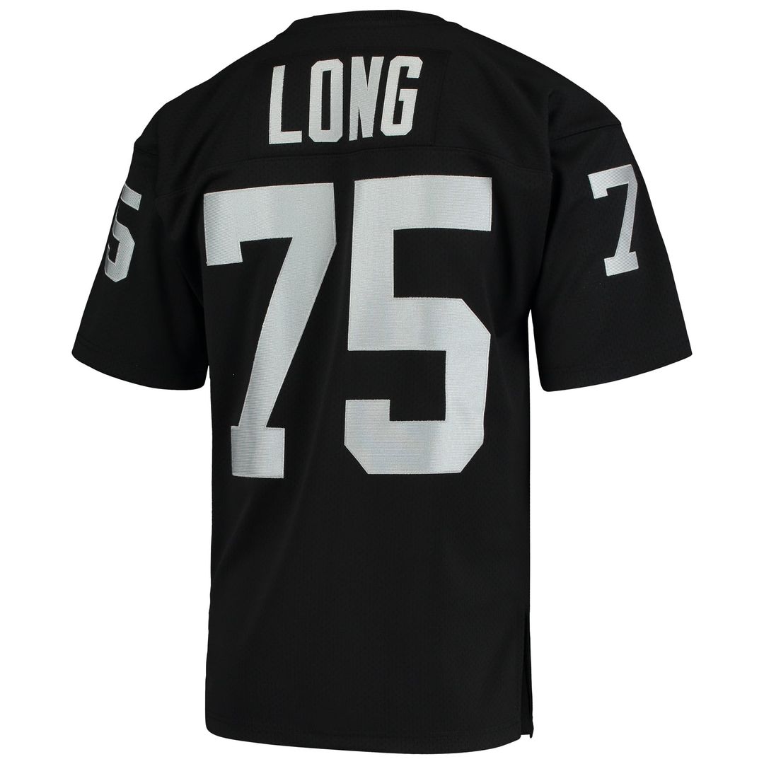 Las Vegas Raiders 1983 Howie Long Black Authentic Throwback Retired Player Jersey | NFL Football Jersey