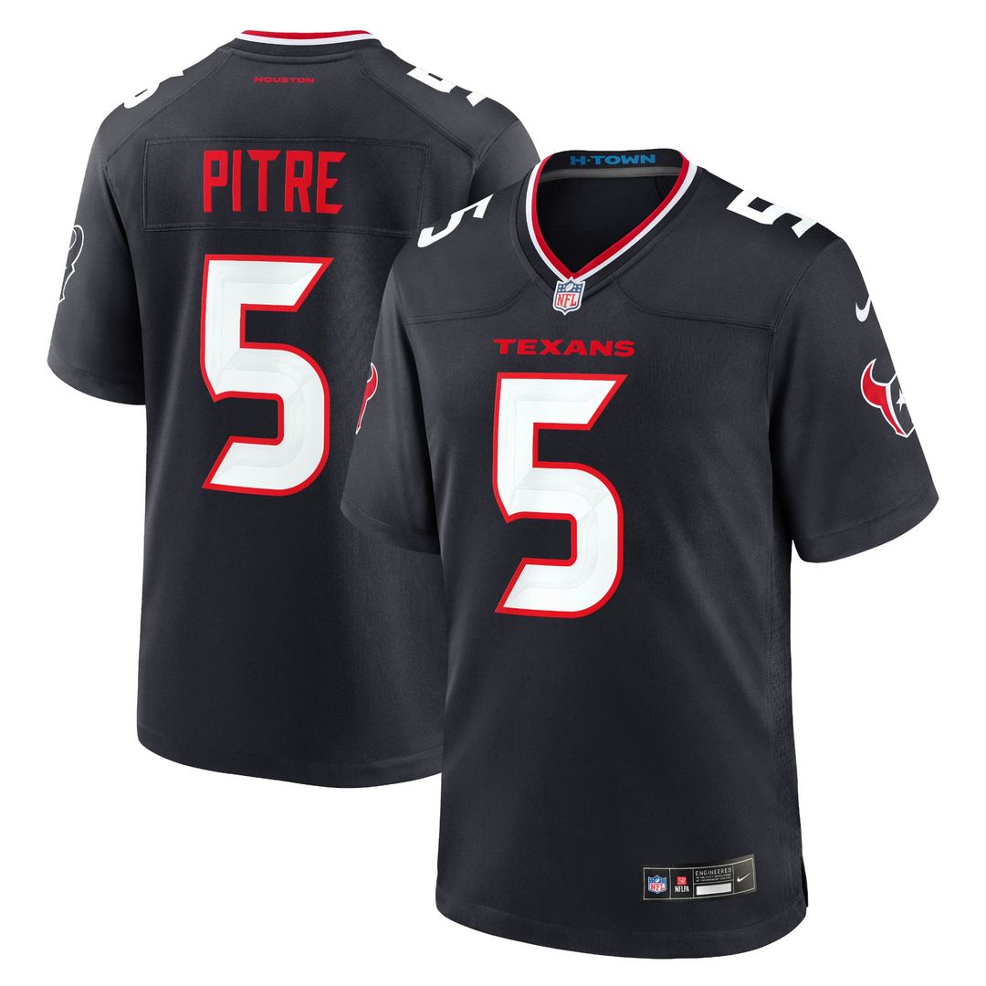 Houston Texans Jalen Pitre Red Alternate Game Jersey | NFL Football Jersey