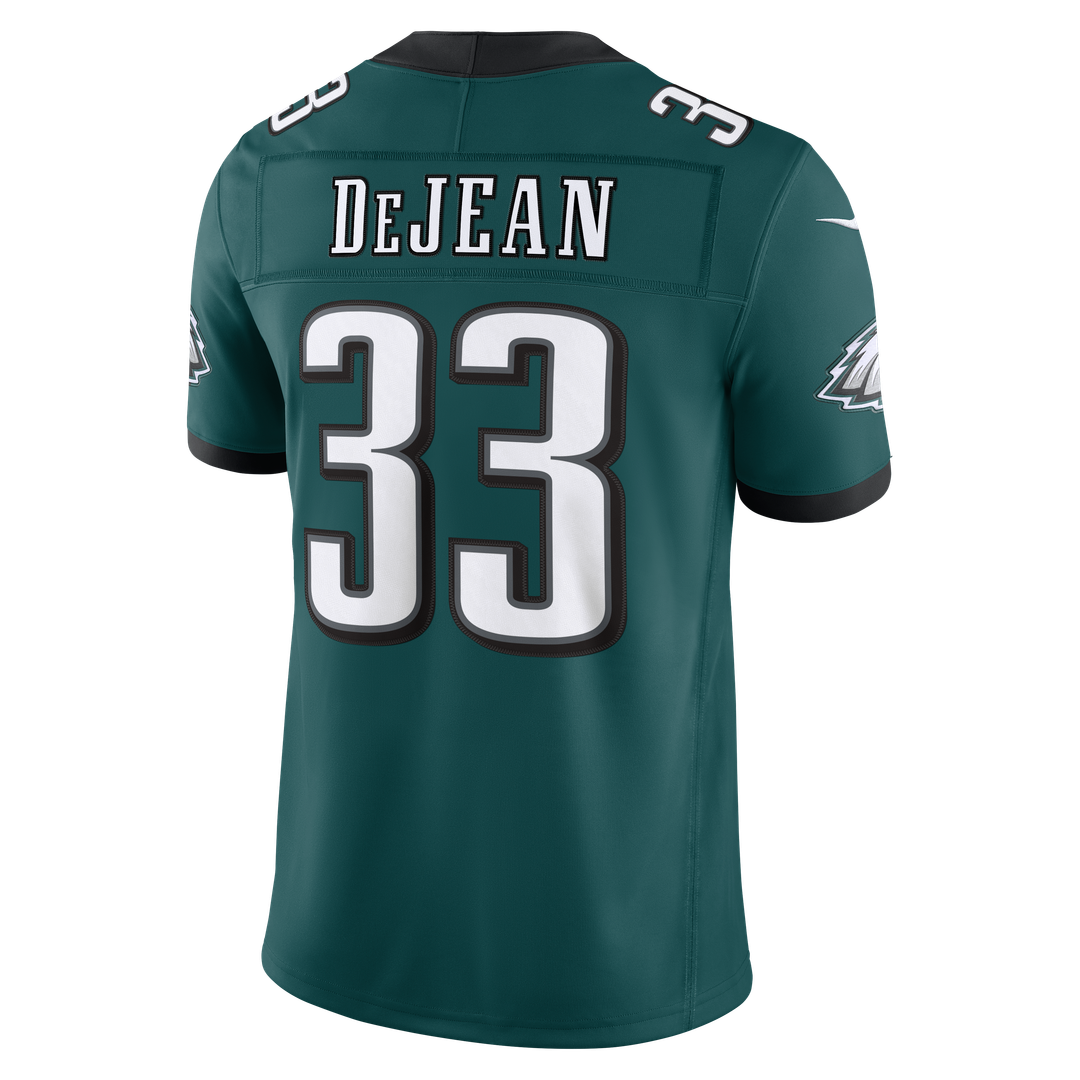 Philadelphia Eagles Cooper DeJean Midnight Green Team Vapor F.U.S.E. Stitched Limited Jersey | NFL Football Jersey