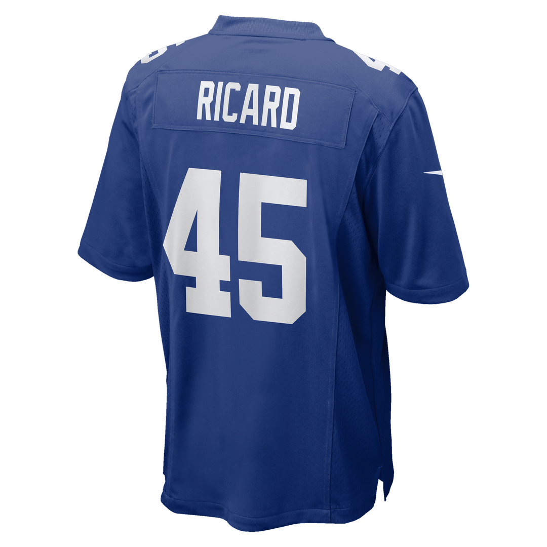 New York Giants Patrick Ricard Royal Team Game Jersey | NFL Football Jersey