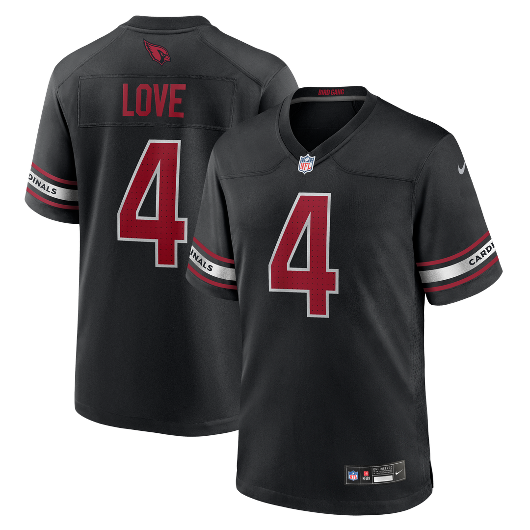 Arizona Cardinals Jeremiyah Love White Game Player Jersey | NFL Football Jersey