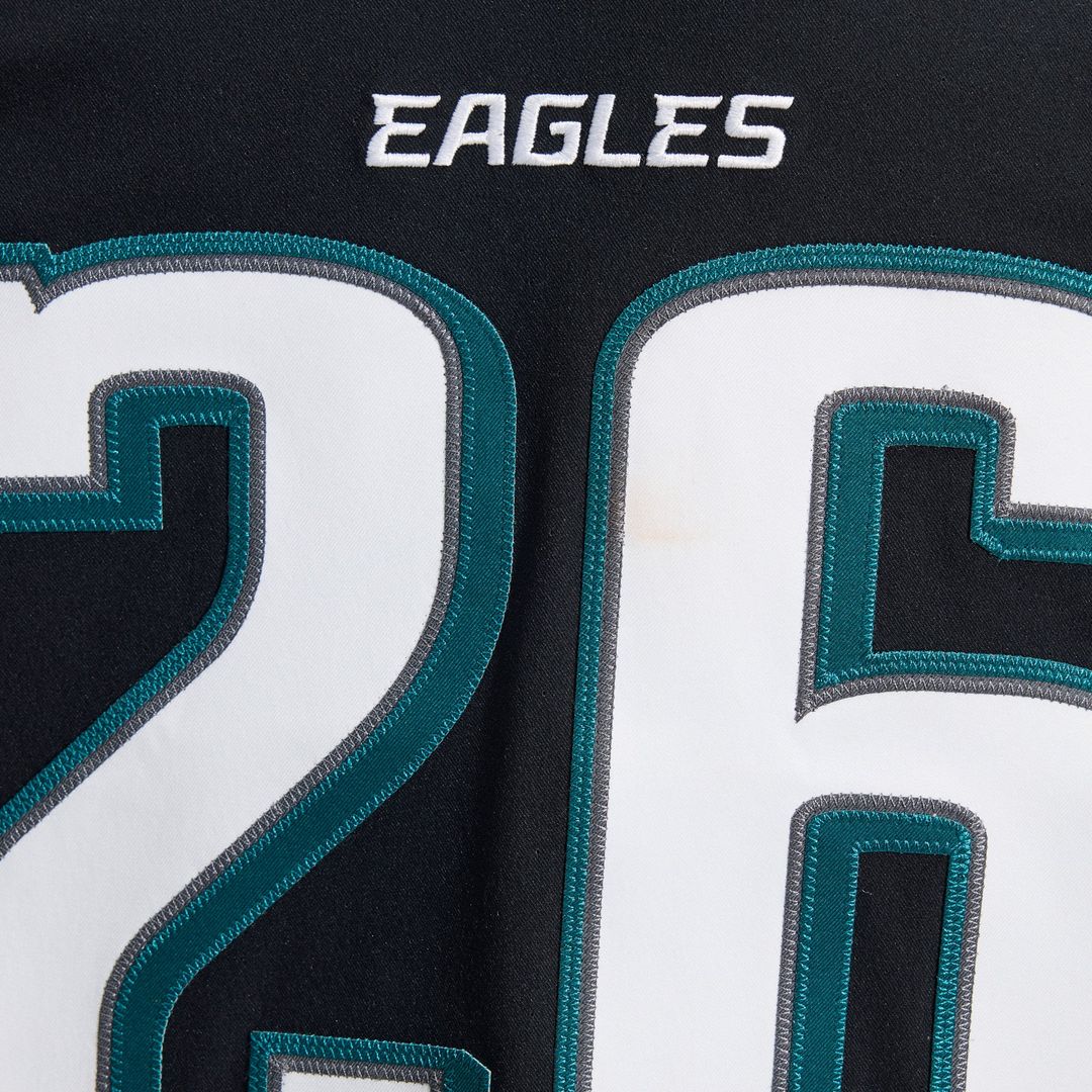 Philadelphia Eagles Saquon Barkley Black Alternate Vapor F.U.S.E. Elite Jersey | NFL Football Jersey