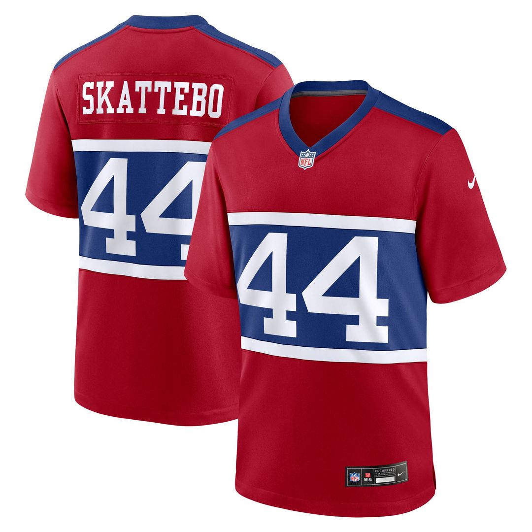 New York Giants Cam Skattebo White Game Jersey | NFL Football Jersey