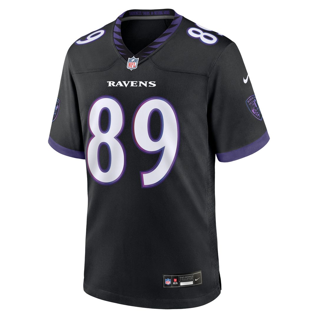 Baltimore Ravens Mark Andrews Black Alternate Game Jersey | NFL Football Jersey