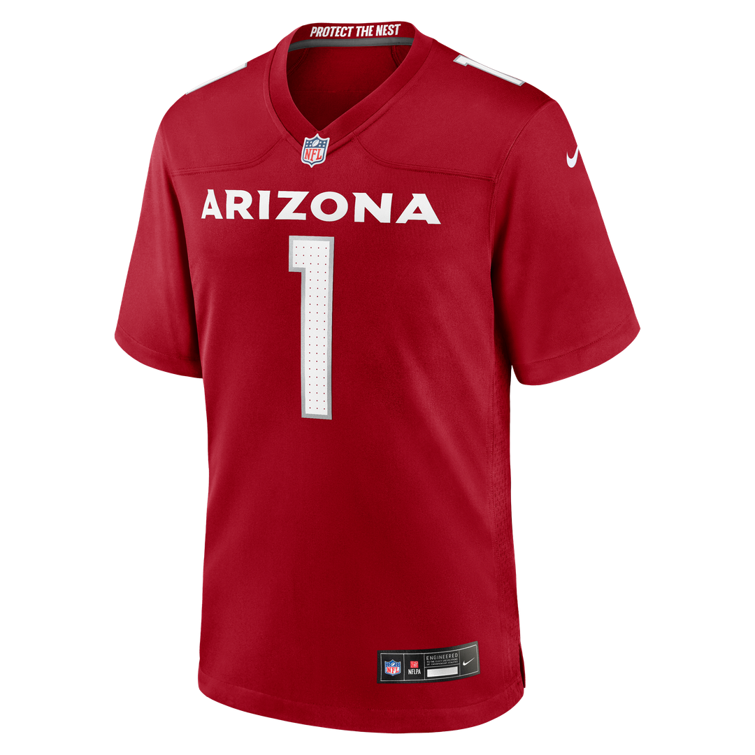 Arizona Cardinals Number 1 Groom Cardinal Game Jersey | NFL Football Jersey