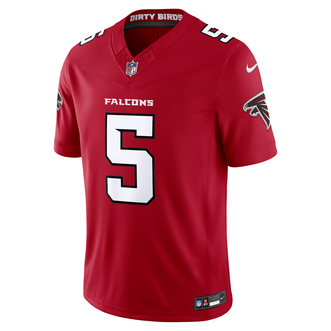 Atlanta Falcons Drake London Black Alternate Throwback Vapor F.U.S.E. Stitched Limited Jersey | NFL Football Jersey