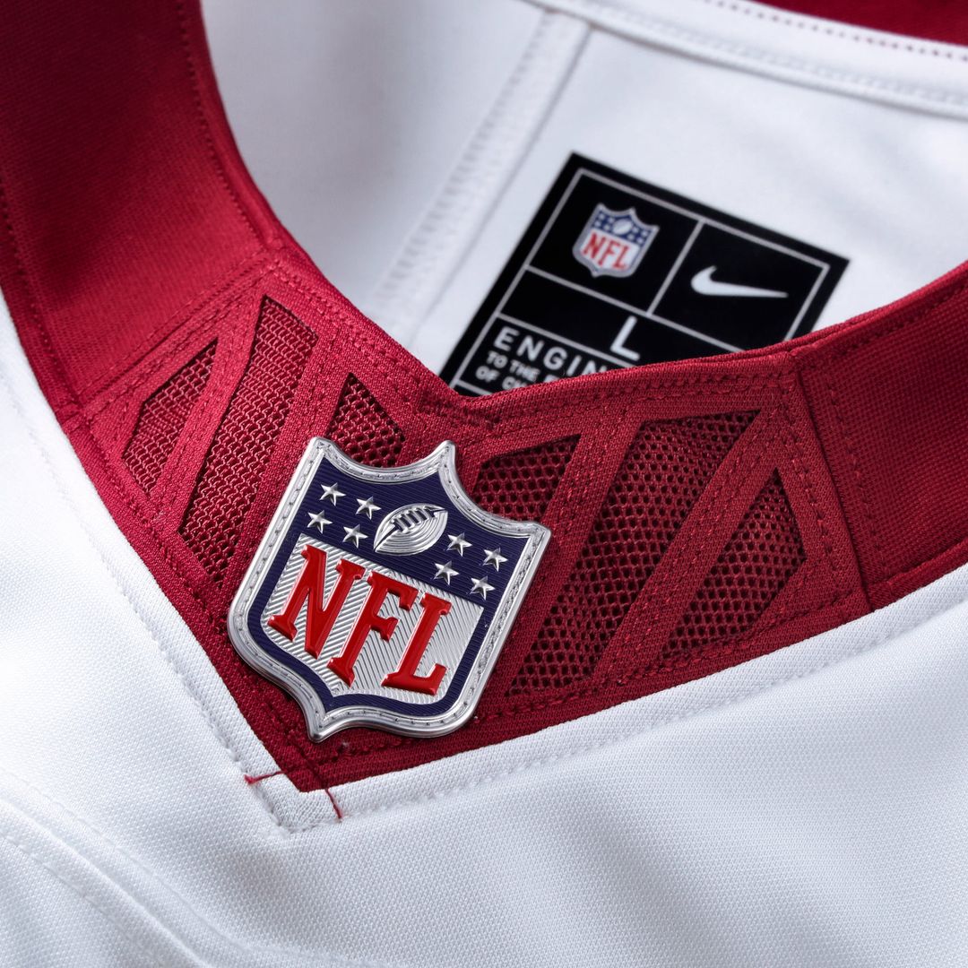 Washington Commanders Jayden Daniels White Vapor F.U.S.E. Limited Super Bowl Era Jersey | NFL Football Jersey