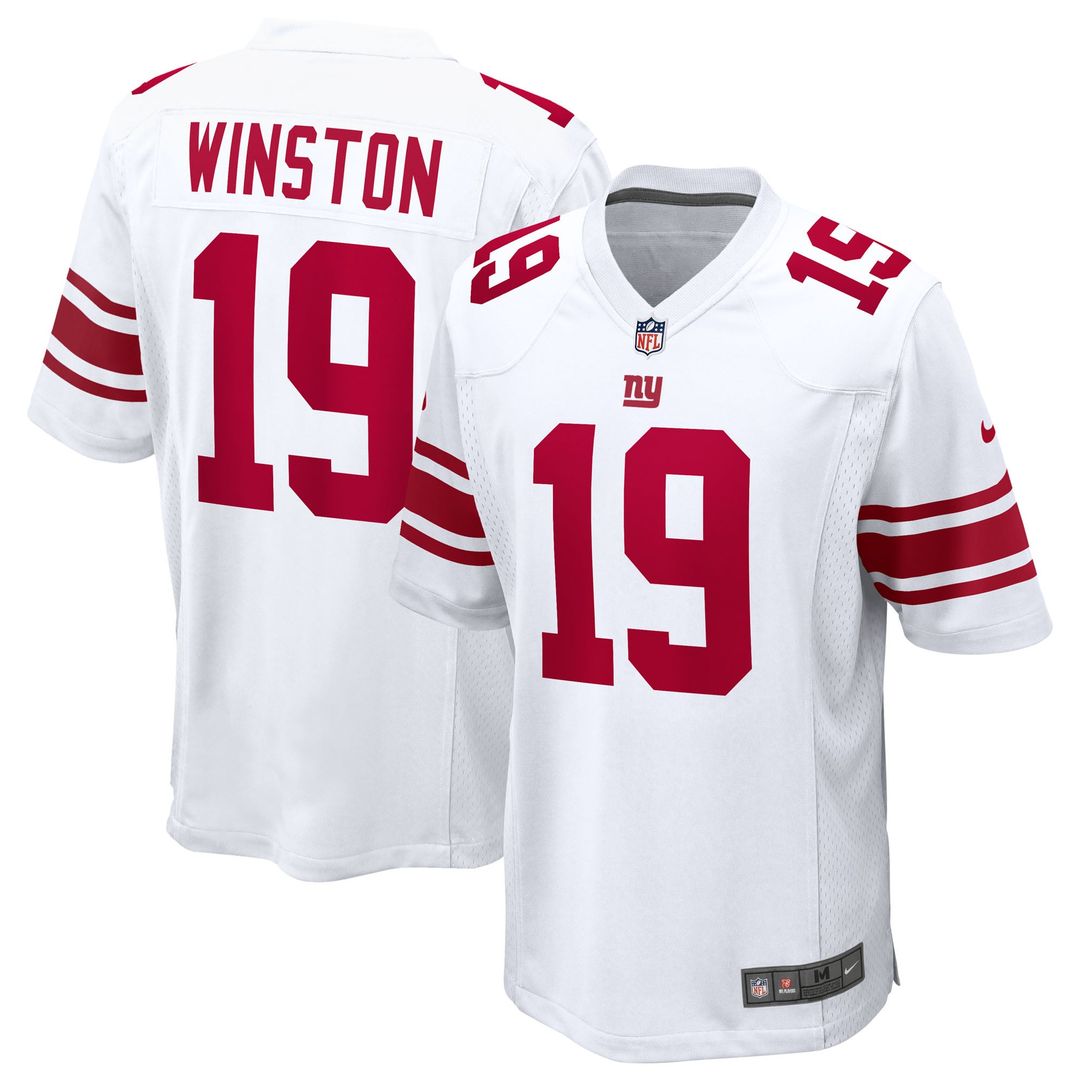 New York Giants Jameis Winston Century Red Alternate Game Jersey | NFL Football Jersey