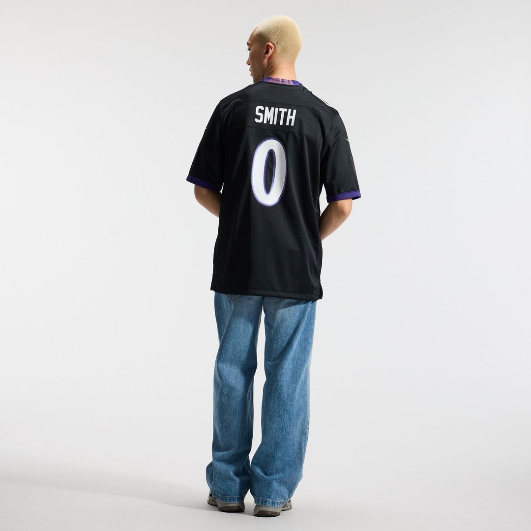 Baltimore Ravens Roquan Smith Purple Alternate Game Jersey | NFL Football Jersey