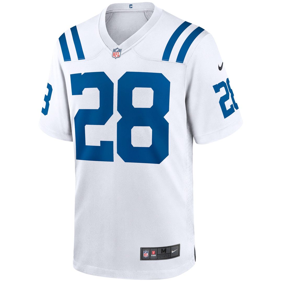 Indianapolis Colts Jonathan Taylor White Game Jersey | NFL Football Jersey