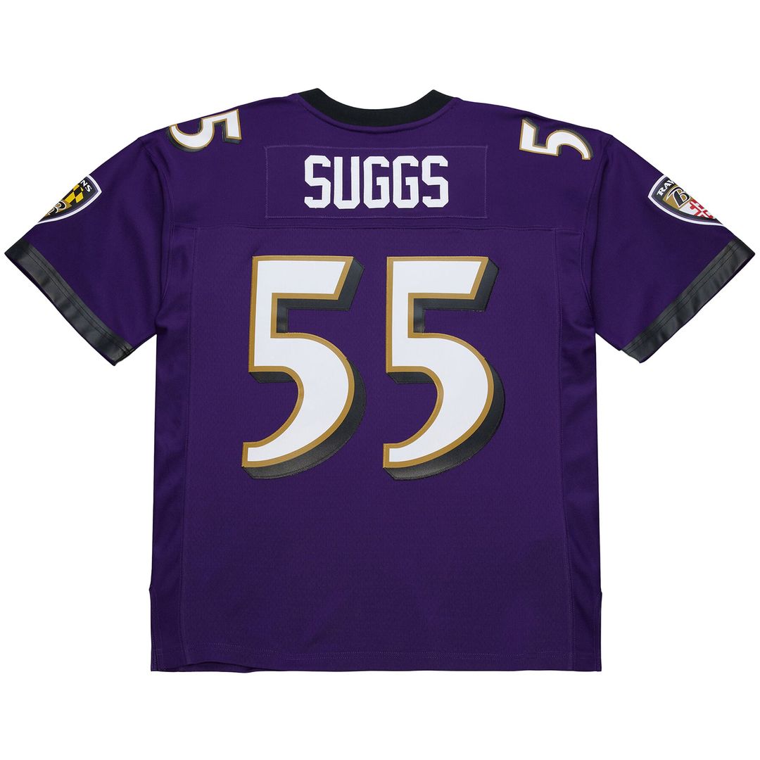 Baltimore Ravens Terrell Suggs White 2003 Legacy Replica Player Jersey | NFL Football Jersey