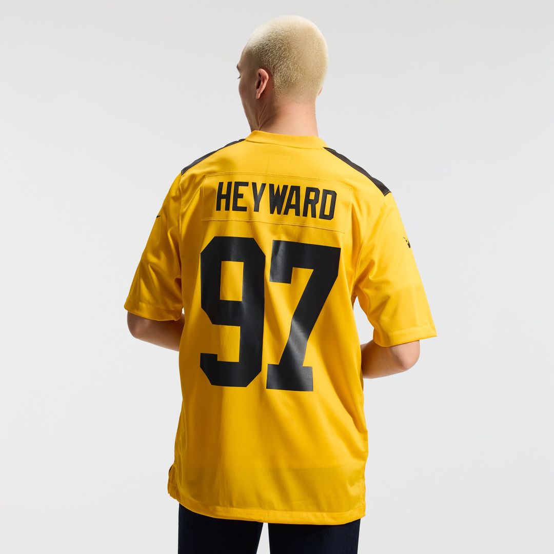 Pittsburgh Steelers Cameron Heyward Black Game Jersey | NFL Football Jersey
