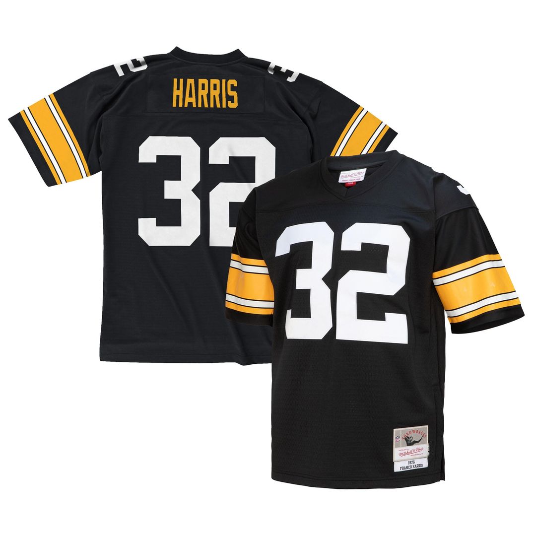Pittsburgh Steelers Franco Harris White Legacy Replica Jersey | NFL Football Jersey