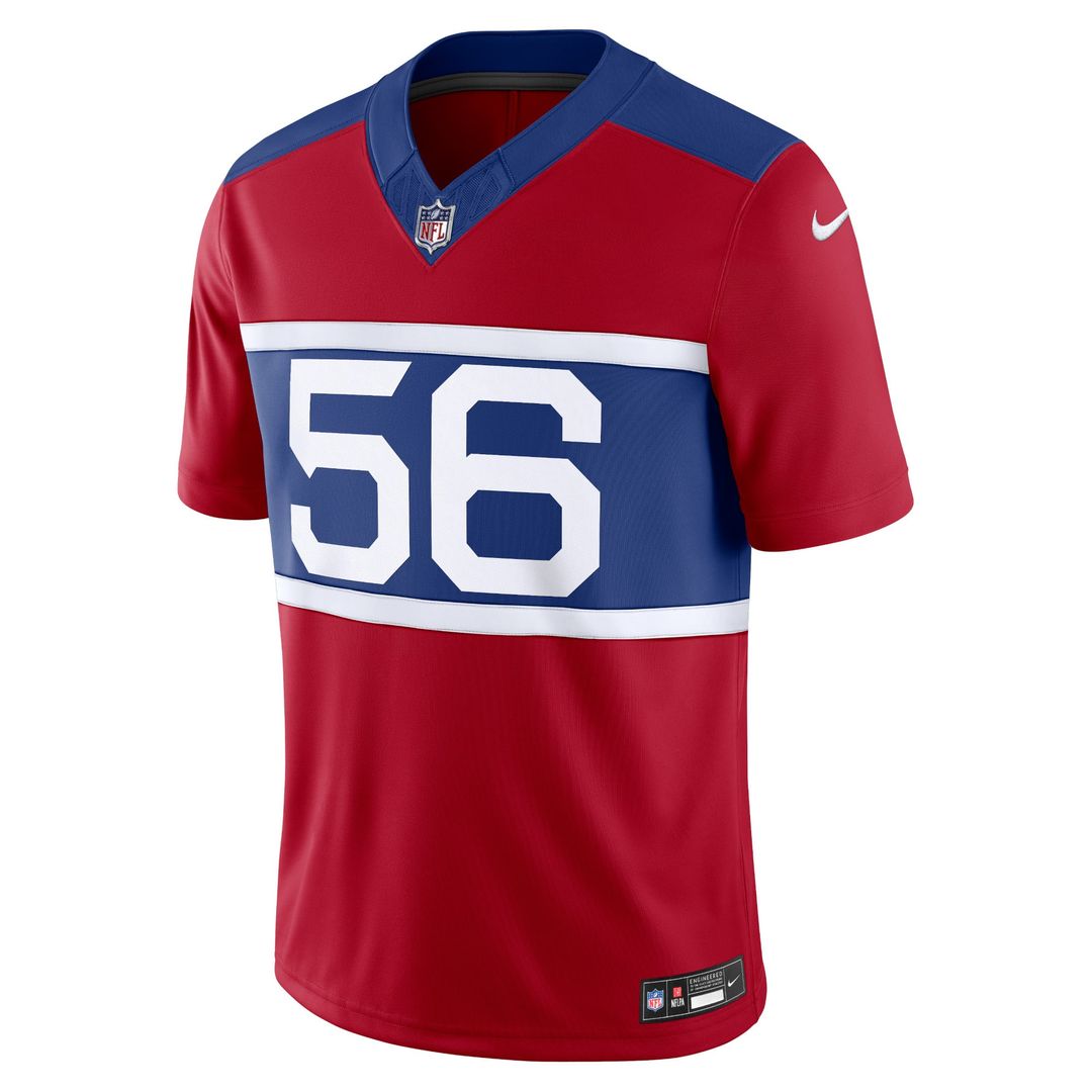 New York Giants Lawrence Taylor Century Red Alternate Vapor F.U.S.E. Retired Player Limited Jersey | NFL Football Jersey