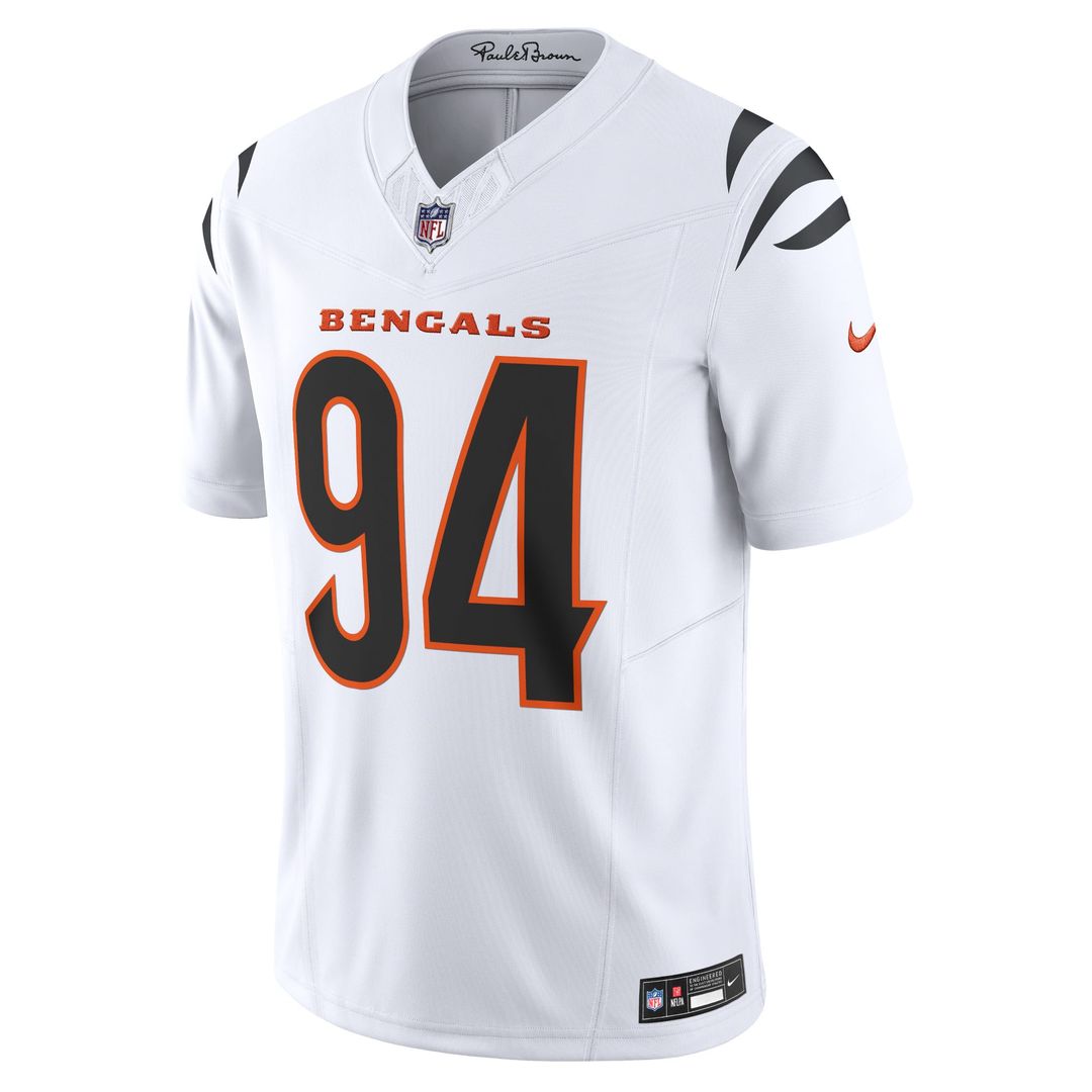 Cincinnati Bengals Sam Hubbard White Vapor F.U.S.E. Limited Jersey | NFL Football Jersey