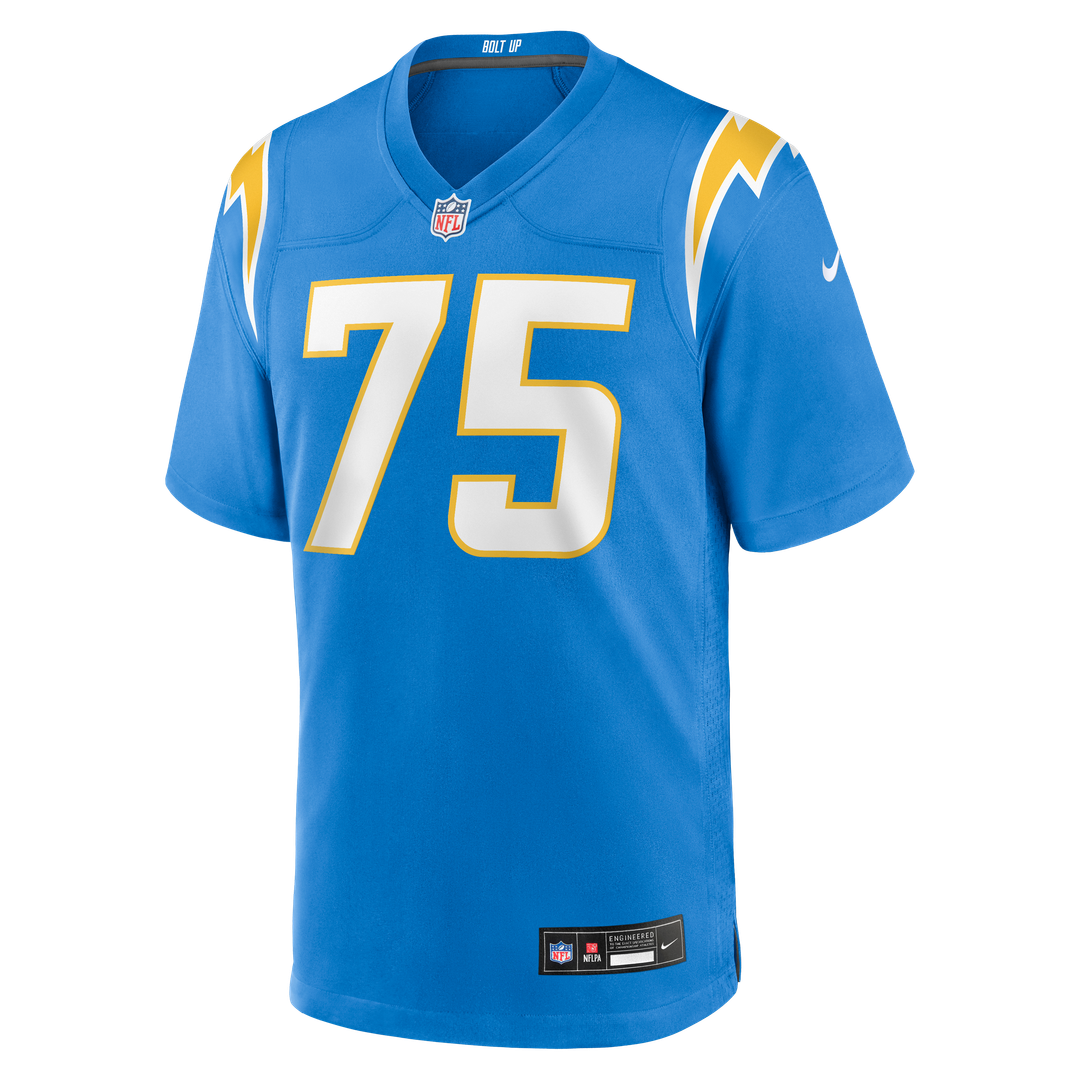 Los Angeles Chargers Bradley Bozeman Powder Blue Game Jersey | NFL Football Jersey