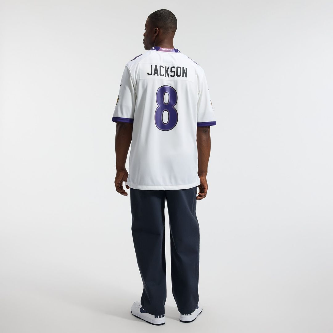 Baltimore Ravens Lamar Jackson Black Alternate Game Jersey | NFL Football Jersey