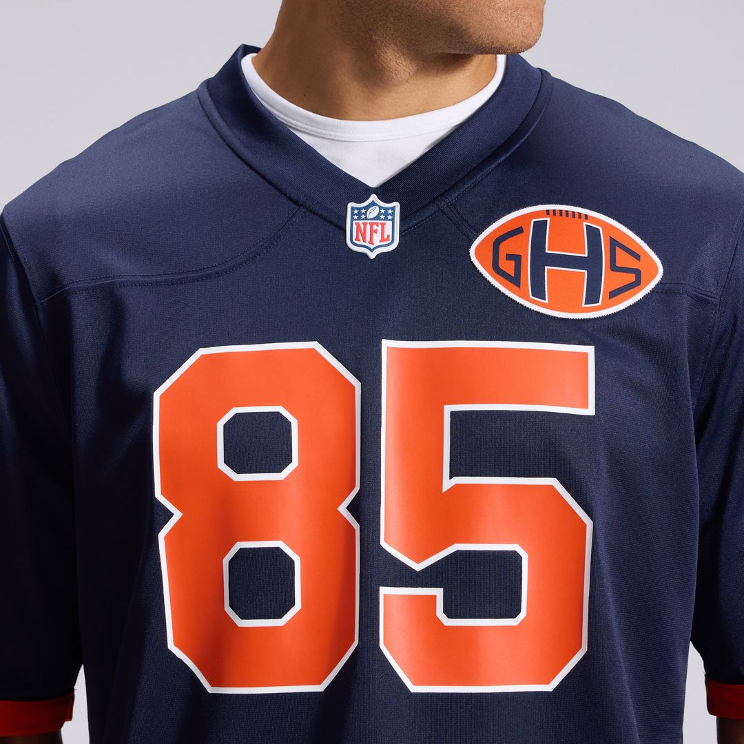 Chicago Bears Cole Kmet Navy 2026 Rivalries Collection Game Jersey | NFL Football Jersey