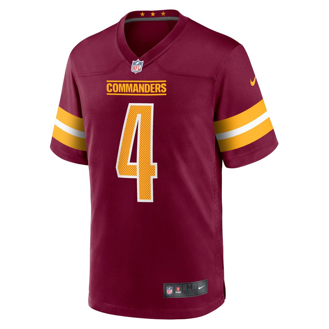 Washington Commanders Frankie Luvu Burgundy Game Jersey | NFL Football Jersey