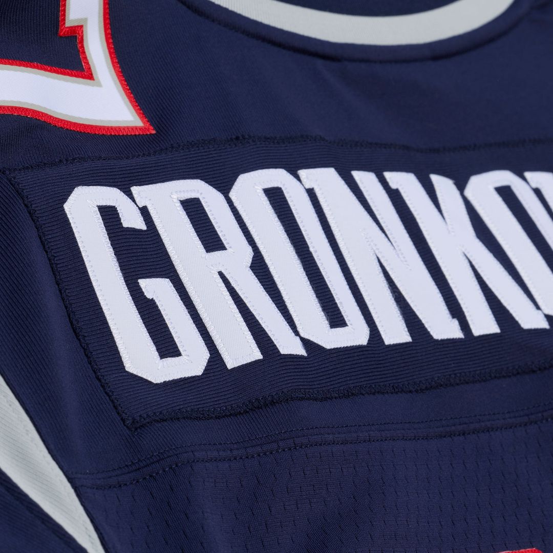 New England Patriots Rob Gronkowski Navy Big & Tall 2010 Legacy Retired Player Jersey | NFL Football Jersey