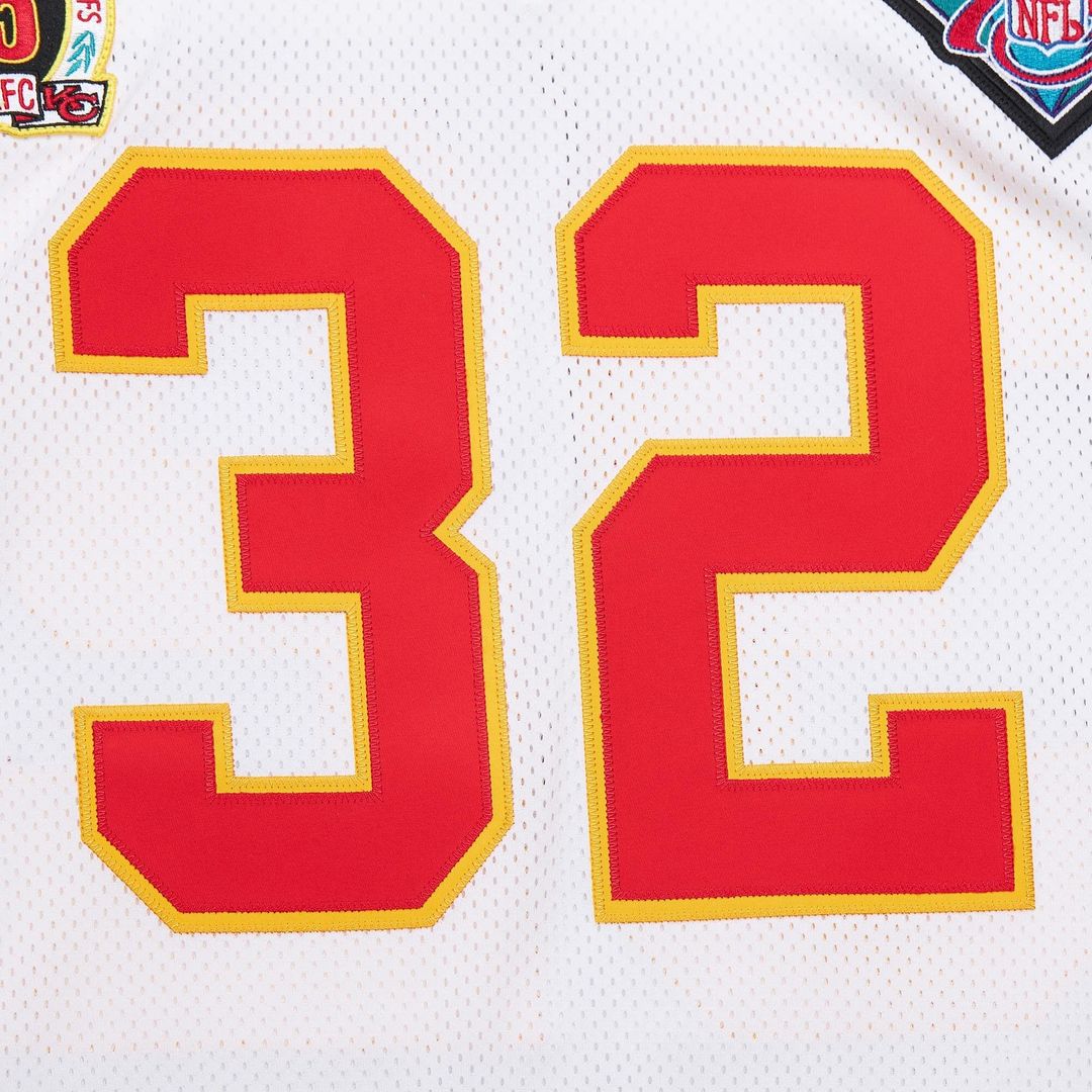 Kansas City Chiefs 1994 Marcus Allen White Authentic Throwback Retired Player Jersey | NFL Football Jersey