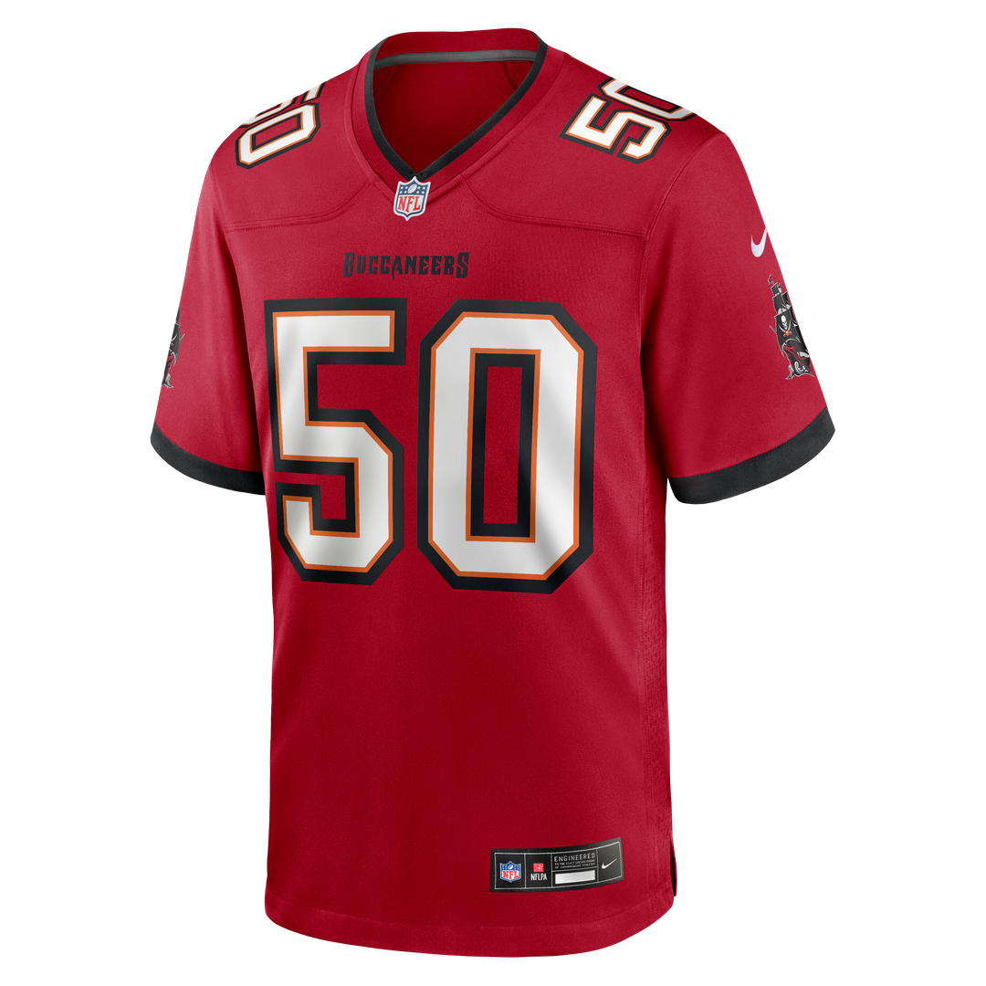 Tampa Bay Buccaneers Vita Vea Red Game Jersey | NFL Football Jersey