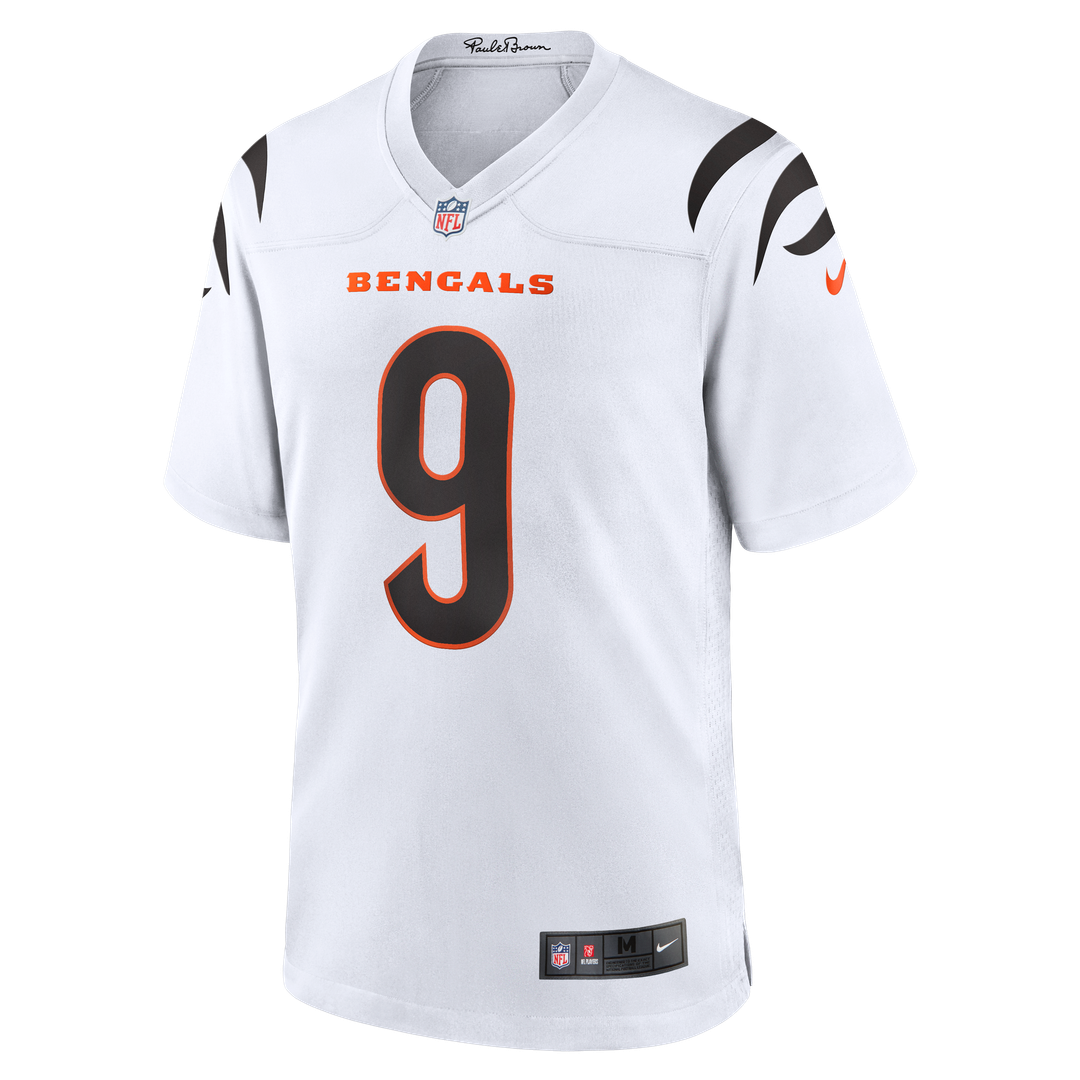 Cincinnati Bengals Joe Burrow Orange Alternate Game Jersey | NFL Football Jersey