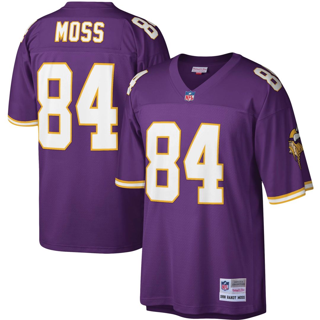 Minnesota Vikings Randy Moss White Legacy Replica Jersey | NFL Football Jersey