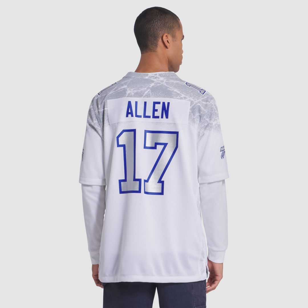 Buffalo Bills Josh Allen White Rivalries Collection Game Jersey | NFL Football Jersey