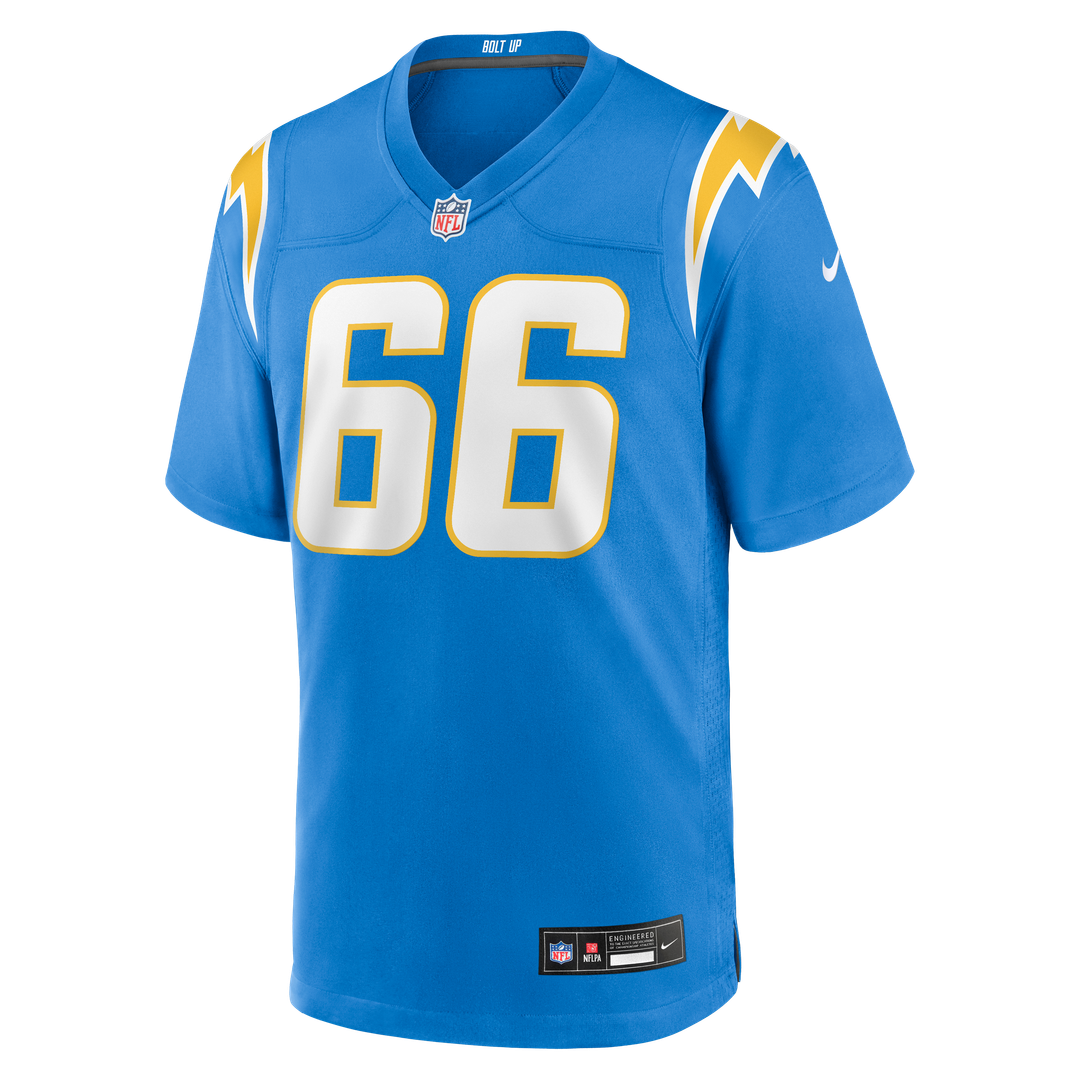 Los Angeles Chargers Jake Slaughter Powder Blue Team Game Jersey | NFL Football Jersey