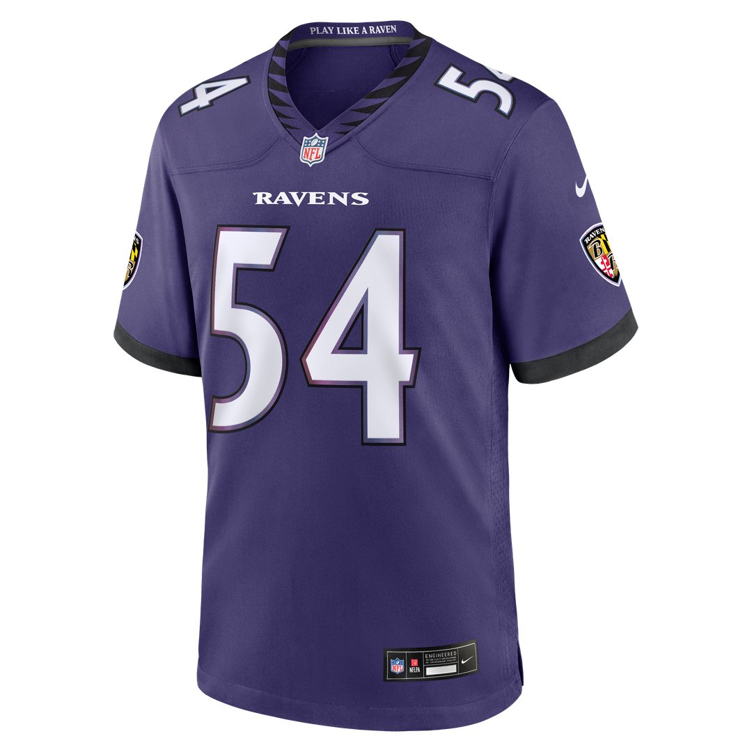 Baltimore Ravens Jovaughn Gwyn Purple Team Game Jersey | NFL Football Jersey