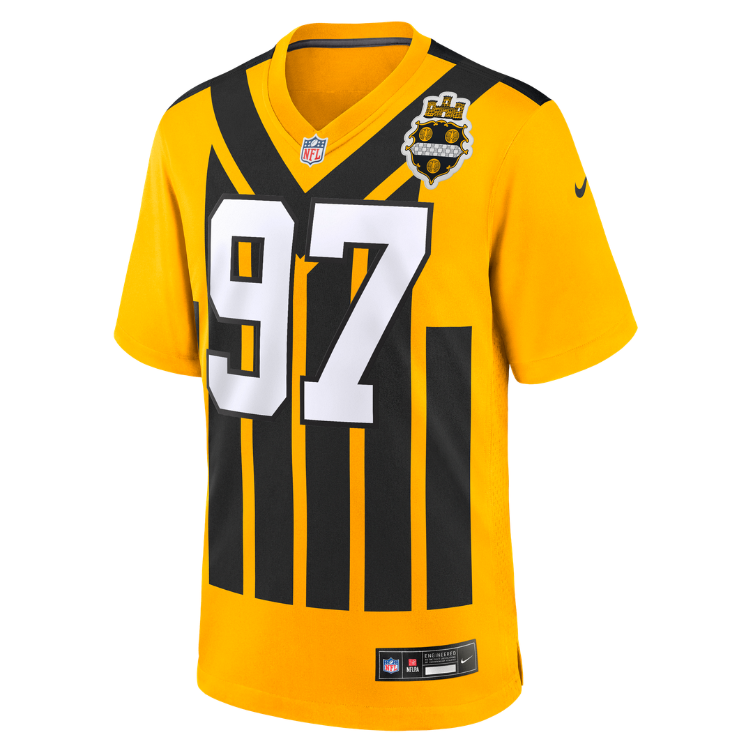 Pittsburgh Steelers Cameron Heyward Black Game Jersey | NFL Football Jersey