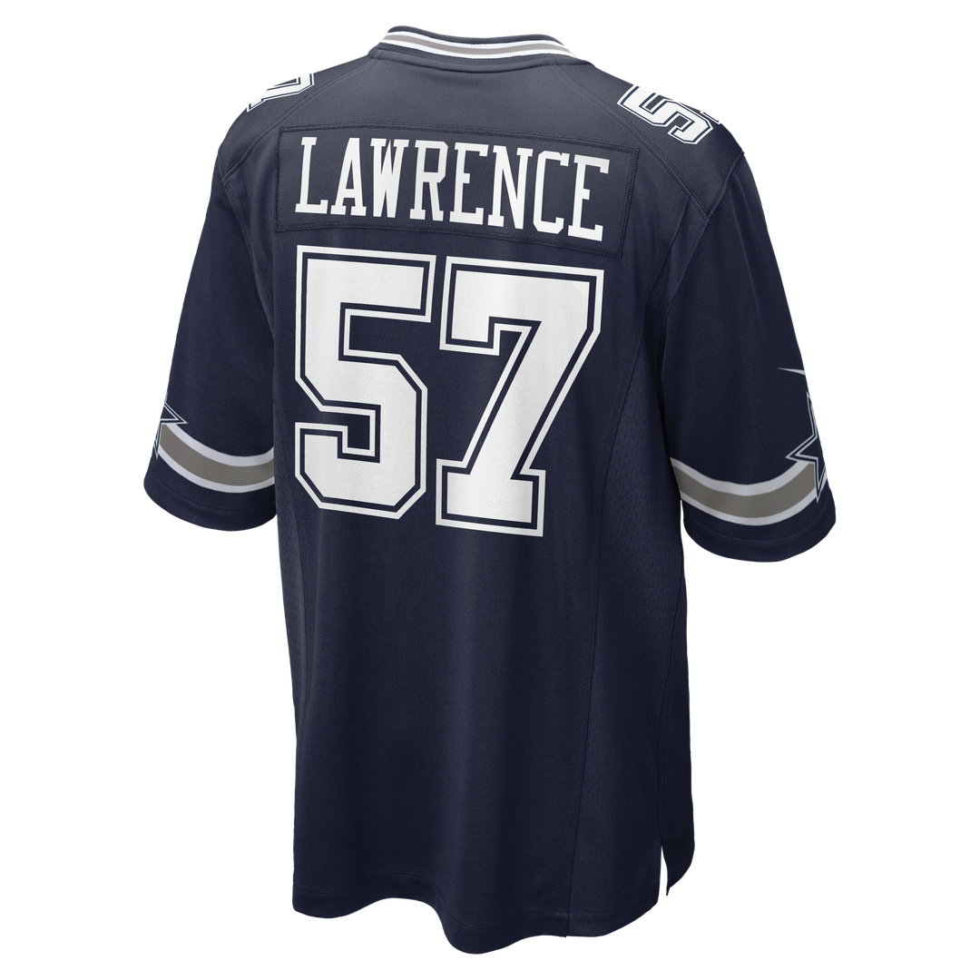 Dallas Cowboys Malachi Lawrence White Game Jersey | NFL Football Jersey