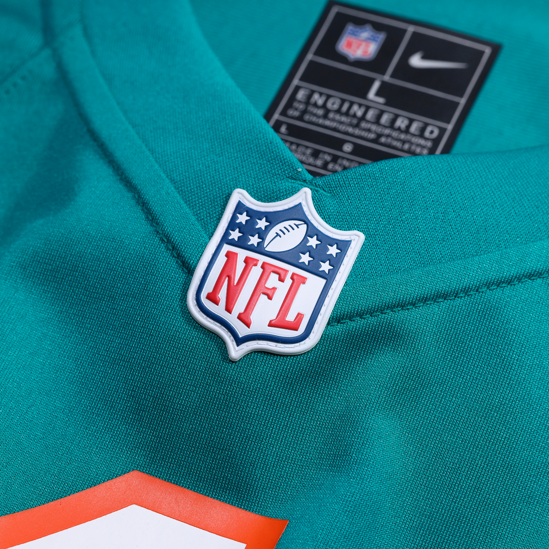 Miami Dolphins Jacob Rodriguez Aqua Alternate Game Jersey | NFL Football Jersey