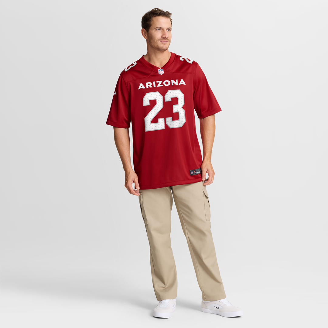 Arizona Cardinals Corey Clement Cardinal Team Game Jersey | NFL Football Jersey