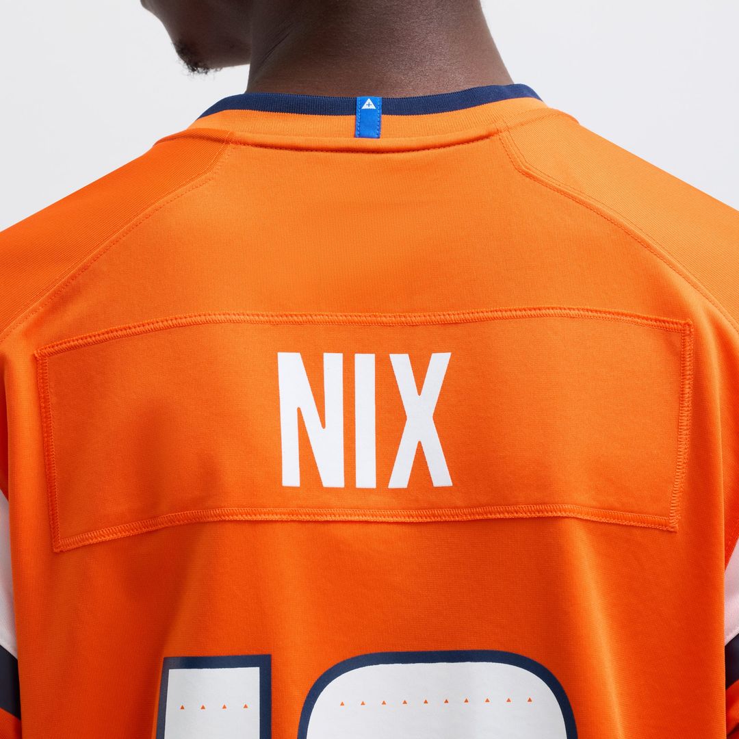 Denver Broncos Bo Nix Navy Alternate Game Jersey | NFL Football Jersey