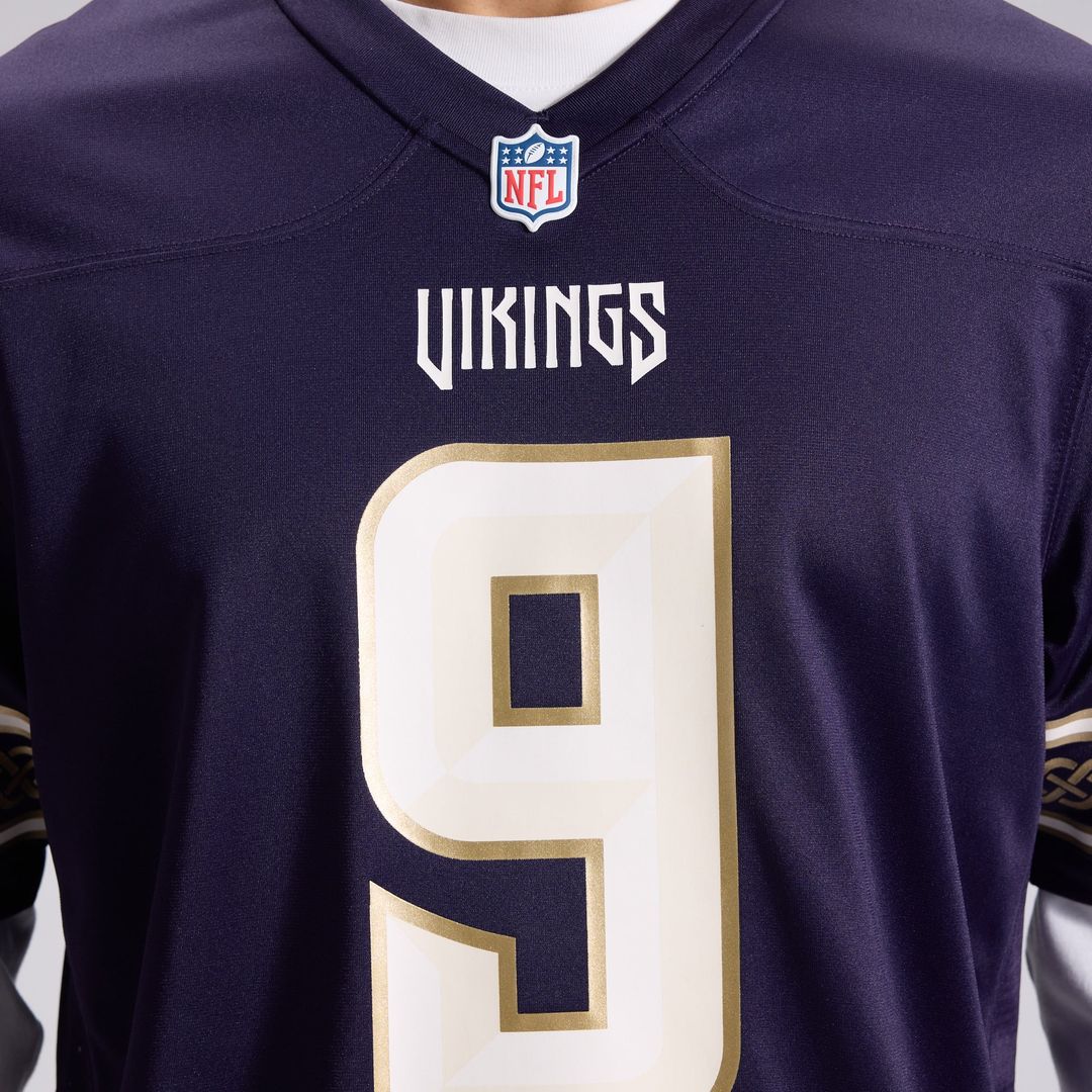 Minnesota Vikings J.J McCarthy Purple 2026 Rivalries Collection Game Jersey | NFL Football Jersey