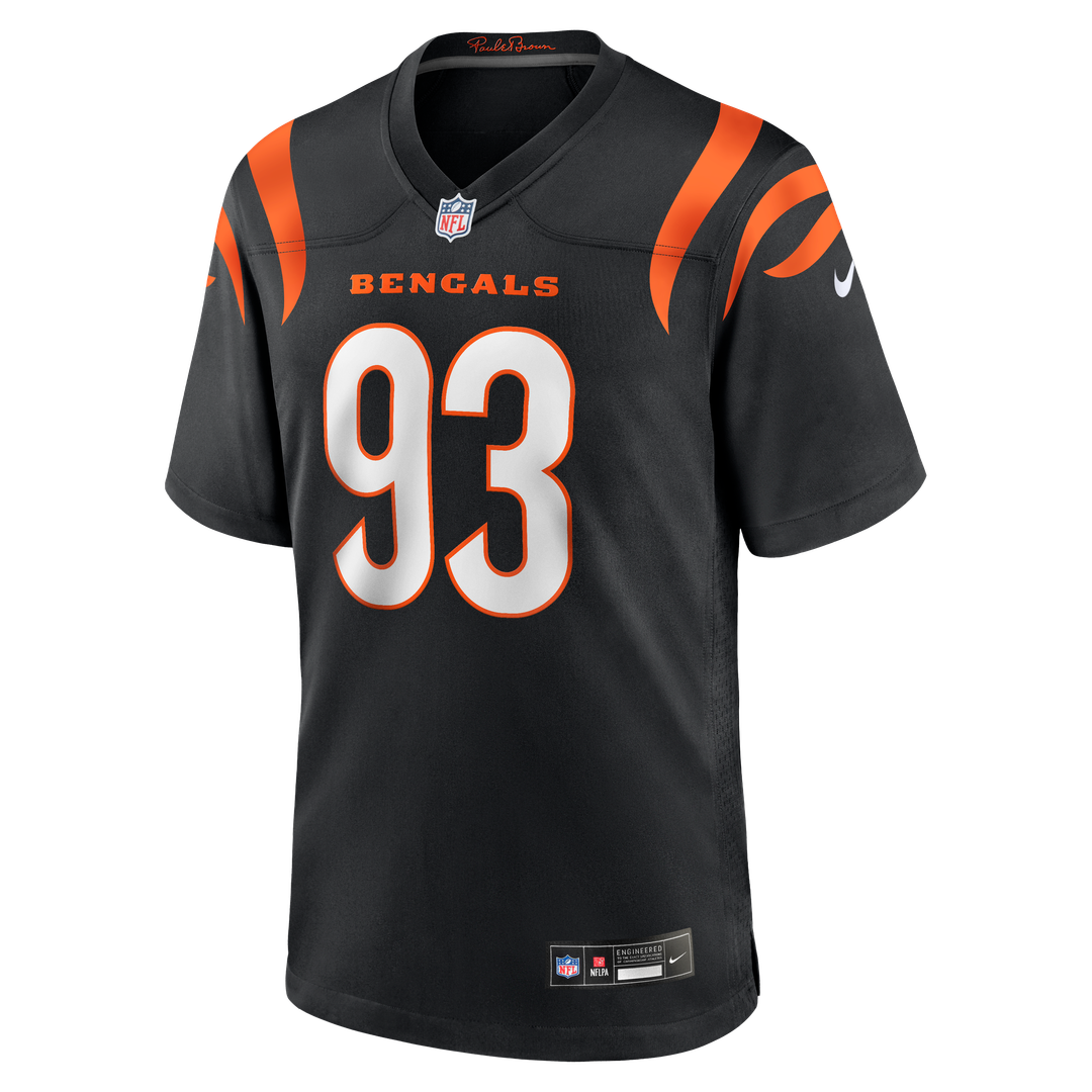 Cincinnati Bengals McKinnley Jackson Black Game Jersey | NFL Football Jersey