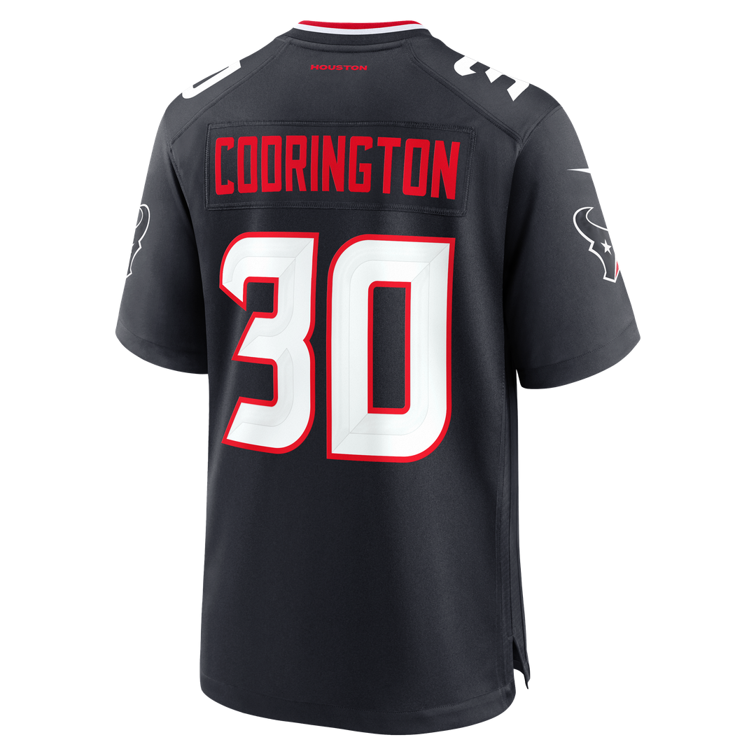 Houston Texans Brandon Codrington Navy Team Game Jersey | NFL Football Jersey