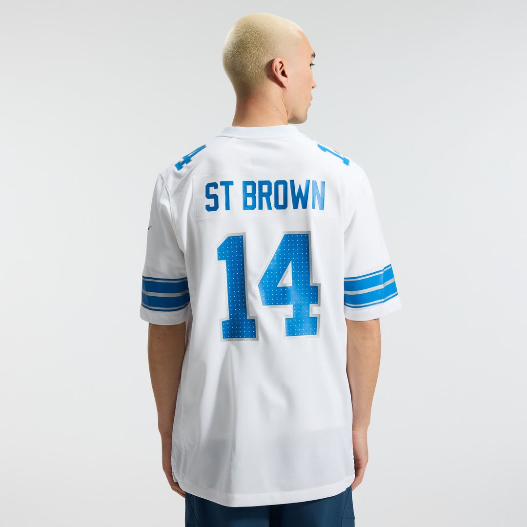 Detroit Lions Amon-Ra St. Brown Black 2nd Alternate Game Jersey | NFL Football Jersey