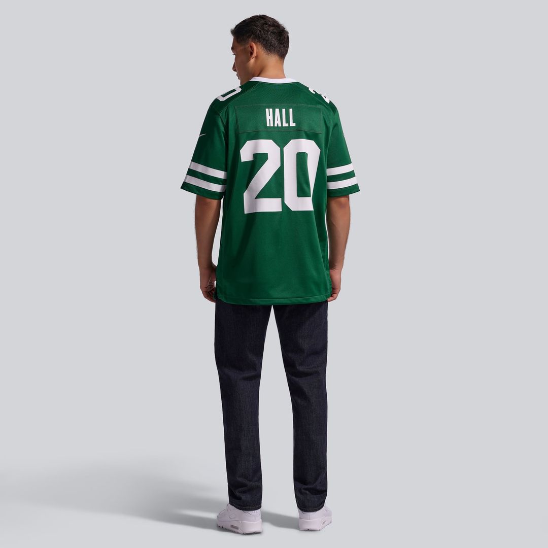 New York Jets Breece Hall Legacy Black Alternate Game Jersey | NFL Football Jersey