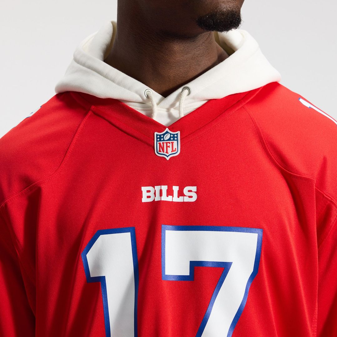 Buffalo Bills Josh Allen Red Alternate Game Player Jersey | NFL Football Jersey