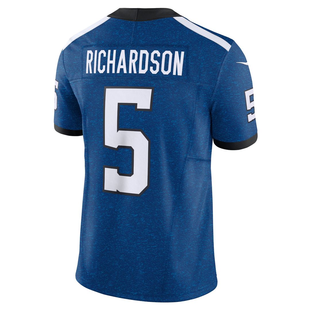 Indianapolis Colts Anthony Richardson Royal Alternate Vapor F.U.S.E. Limited Jersey | NFL Football Jersey