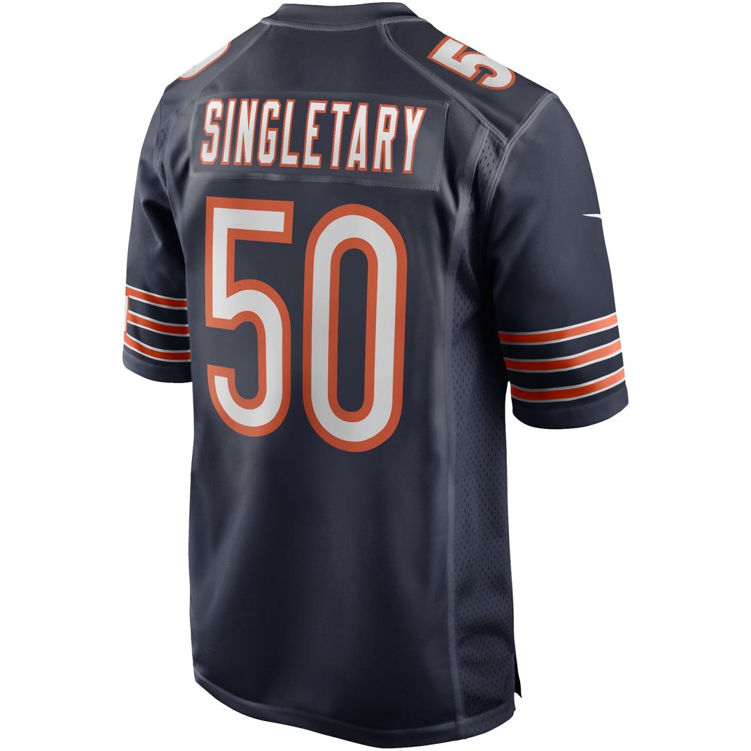 Chicago Bears Mike Singletary Navy Game Retired Player Jersey | NFL Football Jersey