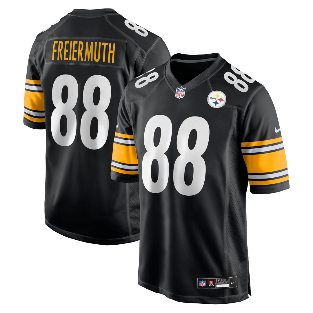 Pittsburgh Steelers Pat Freiermuth Gold Alternate 1933 Throwback Game Jersey | NFL Football Jersey