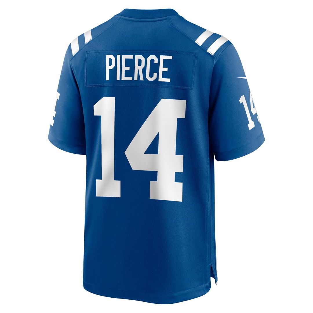 Indianapolis Colts Alec Pierce Royal Player Game Jersey | NFL Football Jersey