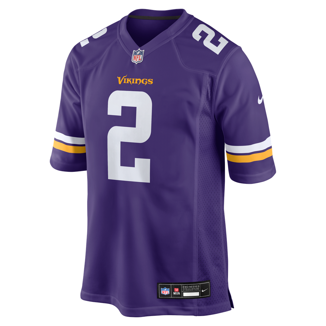 Minnesota Vikings Stephon Gilmore Purple Game Jersey | NFL Football Jersey