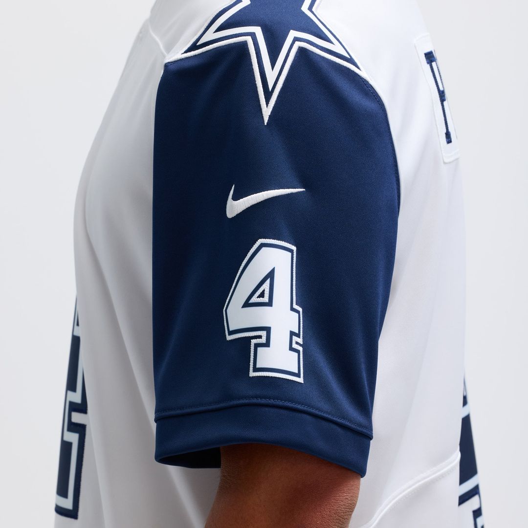 Dallas Cowboys Dak Prescott Navy Vapor Limited Player Jersey | NFL Football Jersey